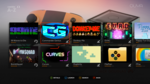 OUYA play menu