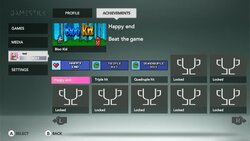 GameStick UI: Game achievement details